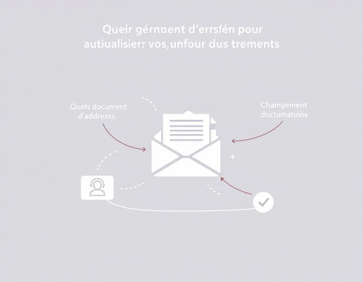 Changement d'adresse : Quels documents fournir pour actualiser vos informations?